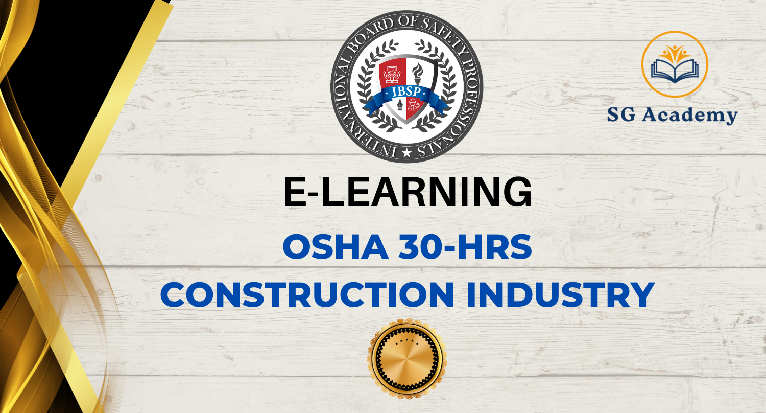 OSHA 30 Hours – Construction Industry